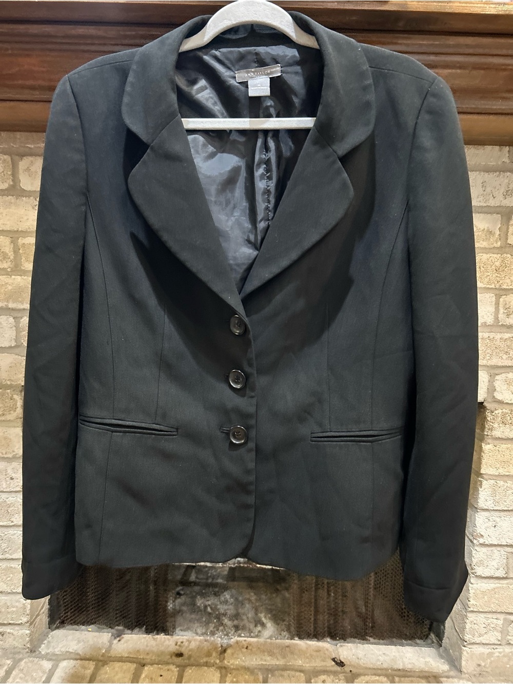 Ann Taylor Classic Black Women's Blazer Jacket EUC
